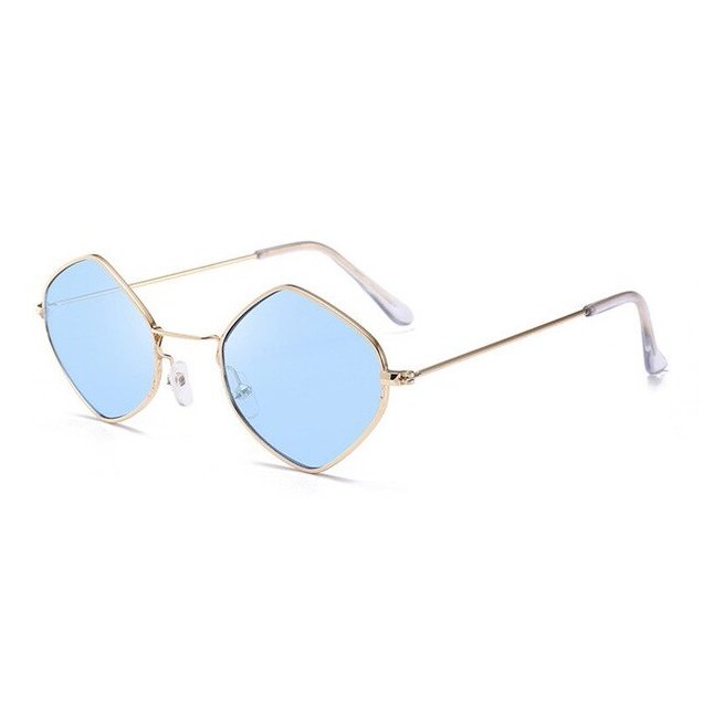 Polygon Clear Sunglasses