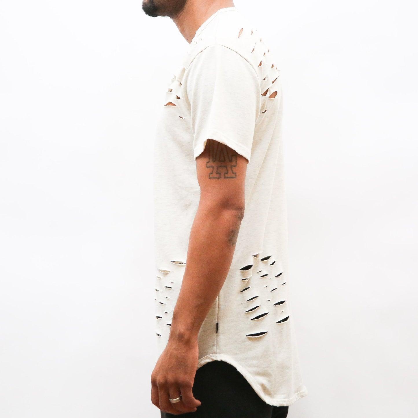 SAND SCISSOR DISTRESSED TEE-3
