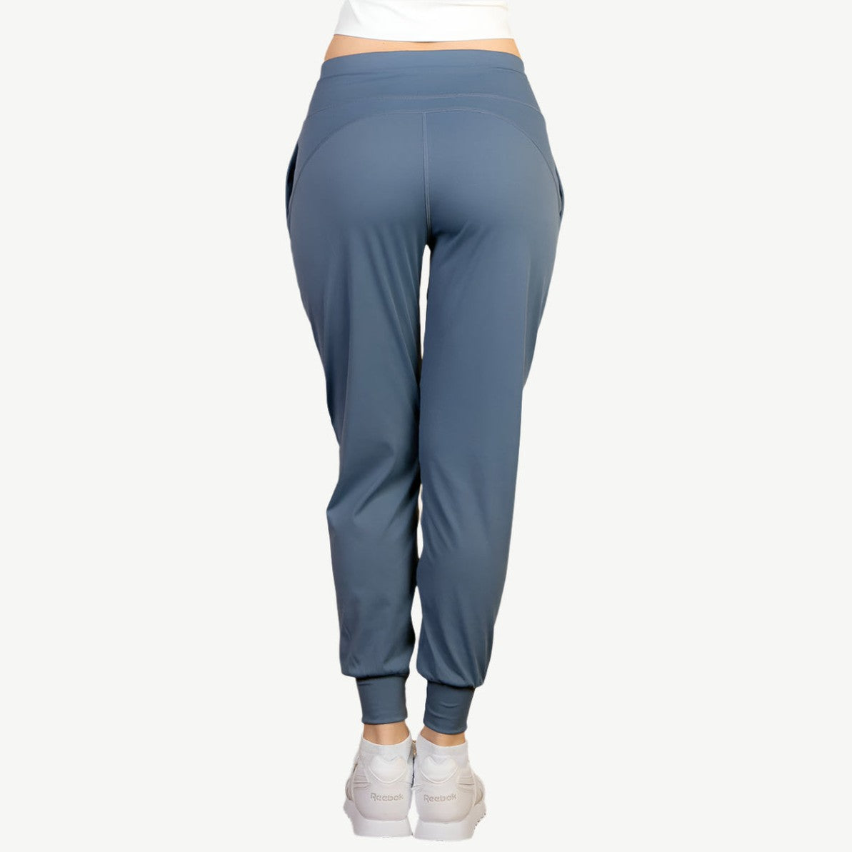 High Waisted Wide Waistband Joggers