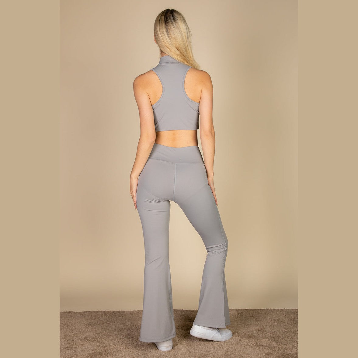 High Neck Sleeveless Top