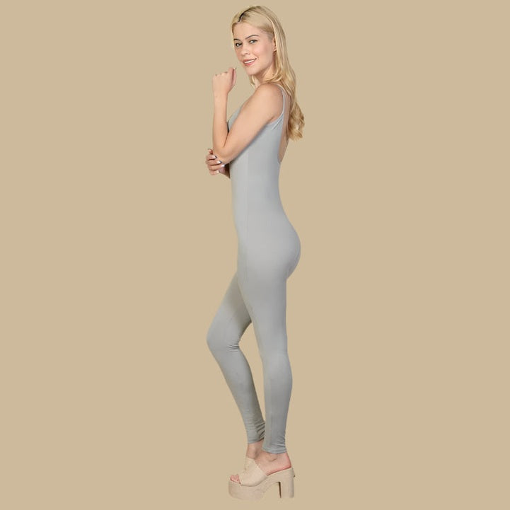 Solid Bodycon Cami Jumpsuit