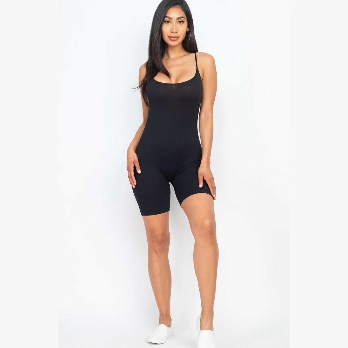 Crossback Bodycon Romper