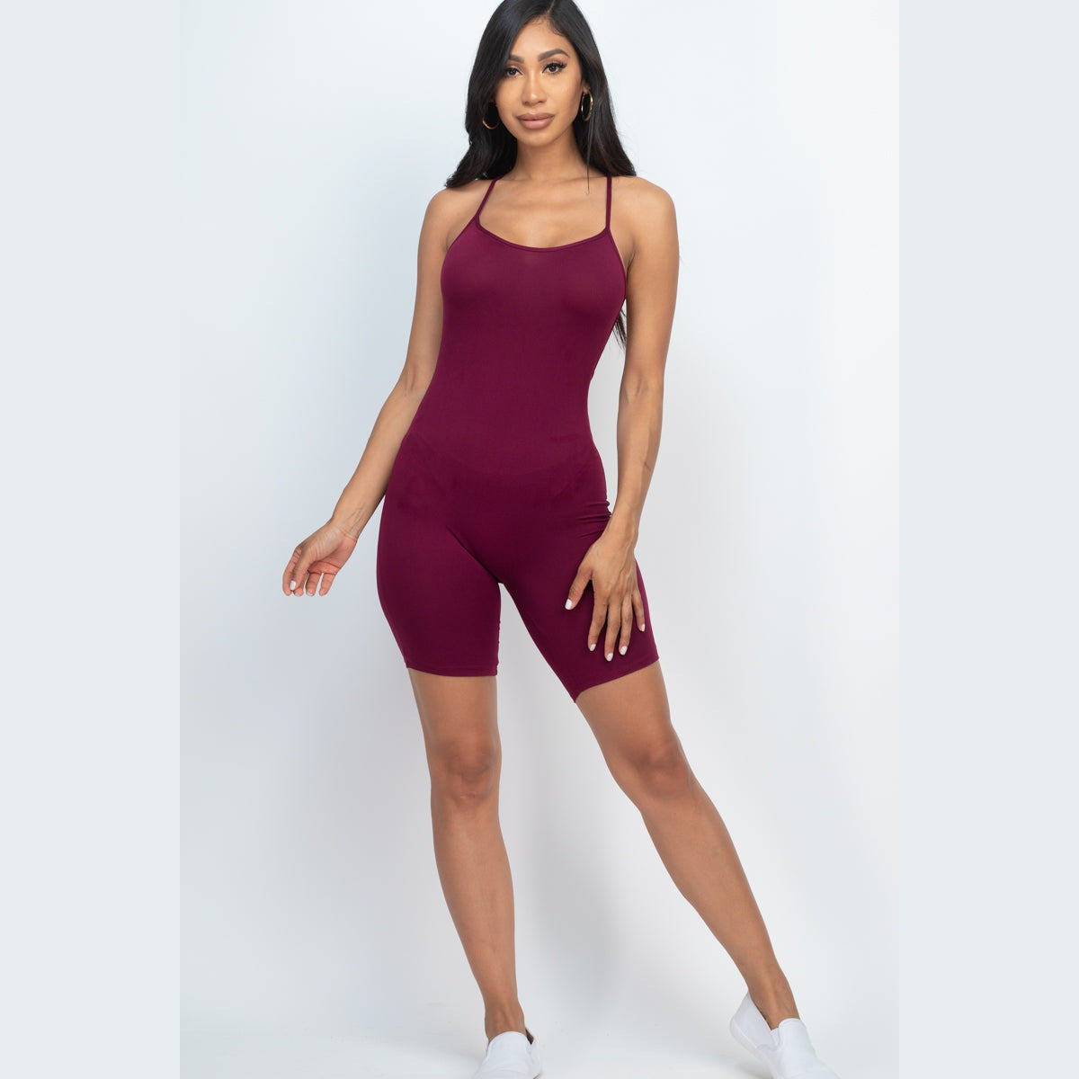 Crossback Bodycon Romper