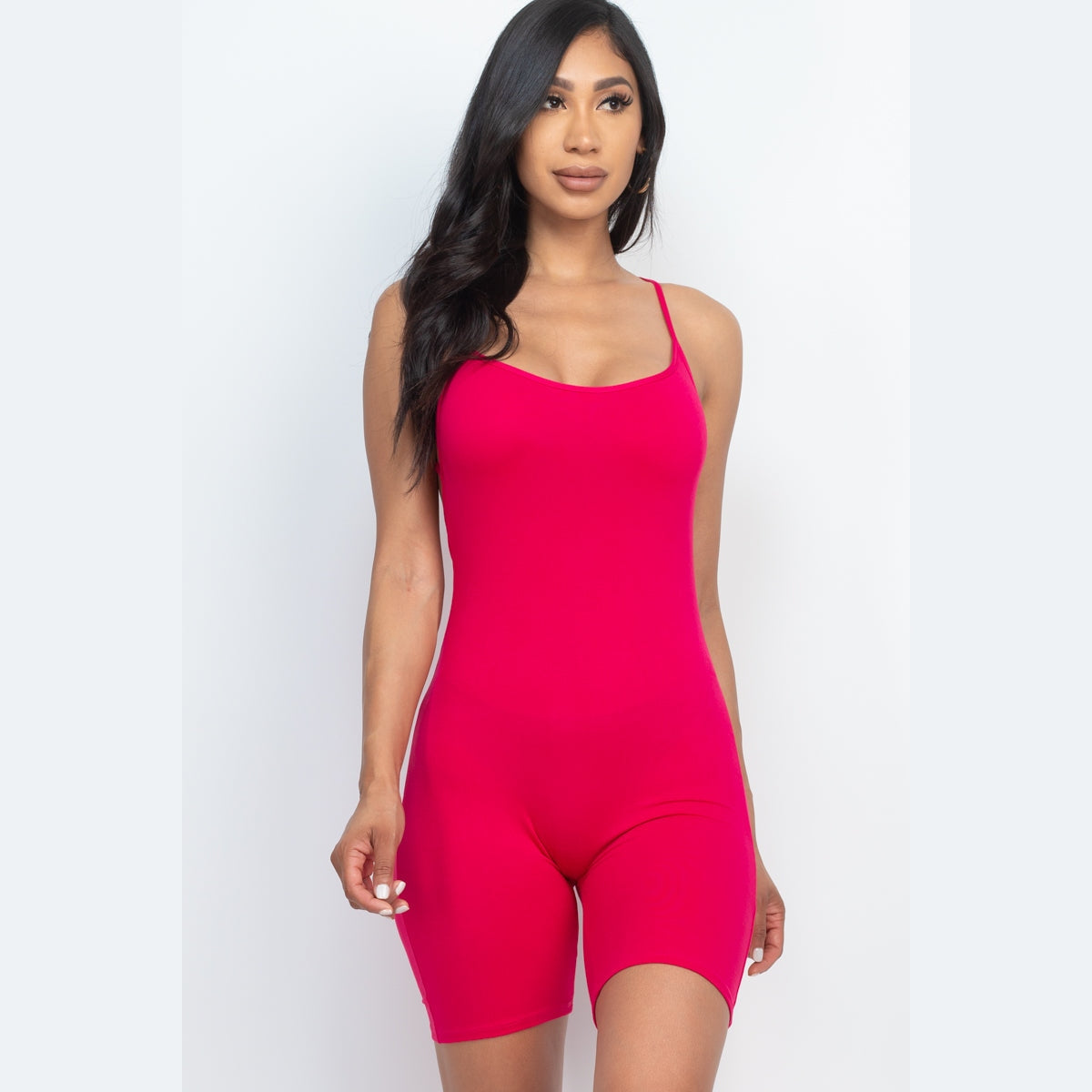 Crossback Bodycon Romper