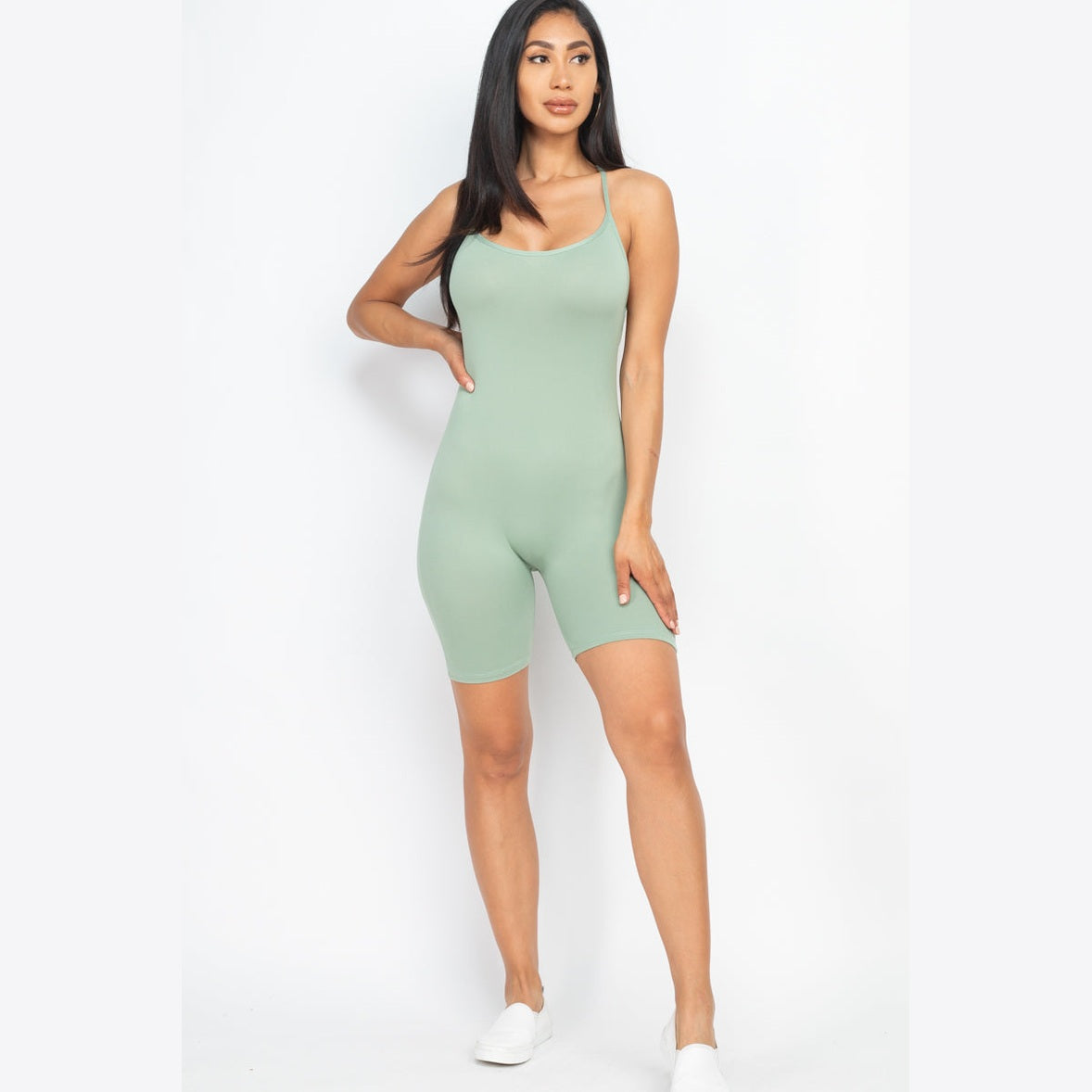 Crossback Bodycon Romper