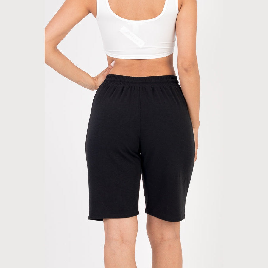 French Terry Bermuda Shorts