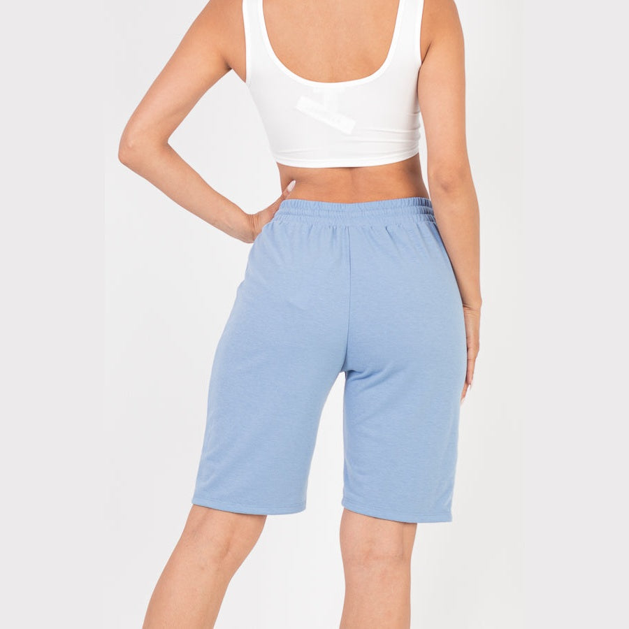 French Terry Bermuda Shorts