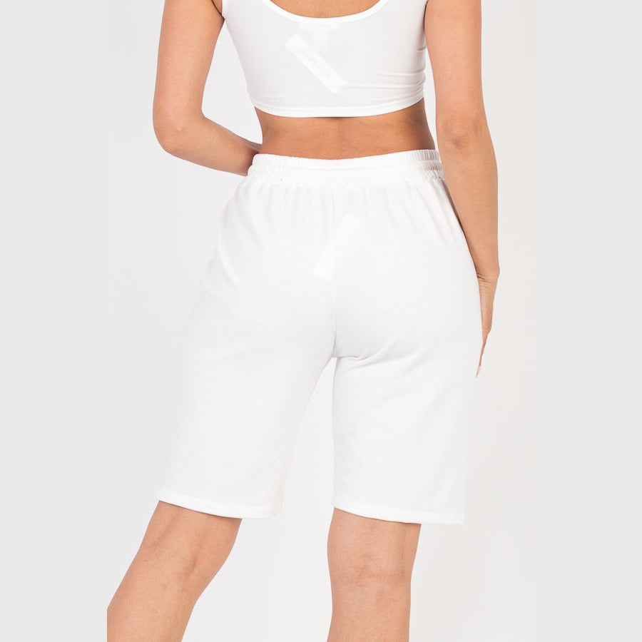 French Terry Bermuda Shorts