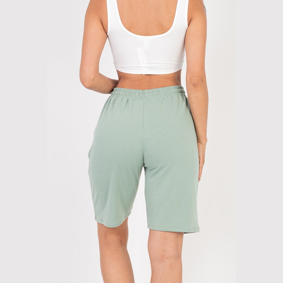 French Terry Bermuda Shorts