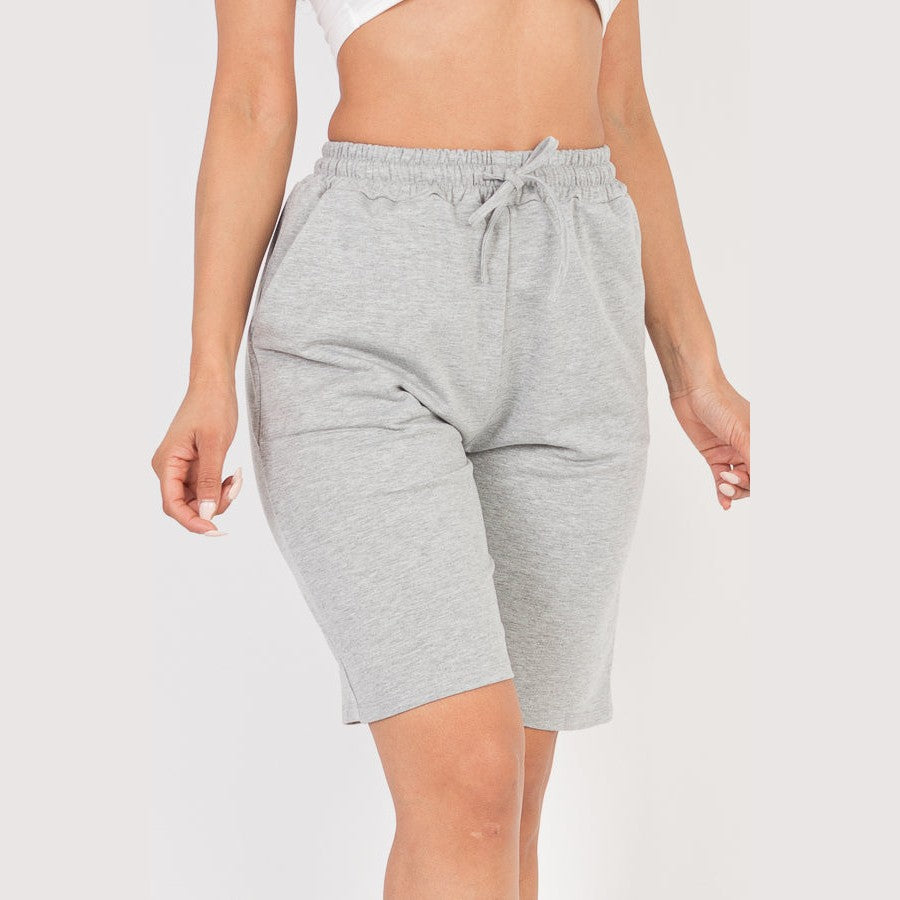 French Terry Bermuda Shorts