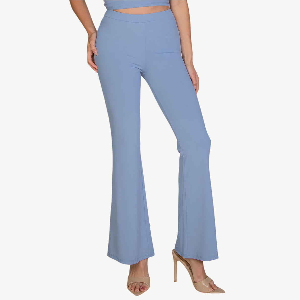 High Waisted Flare Pants