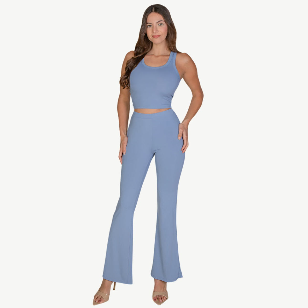 High Waisted Flare Pants