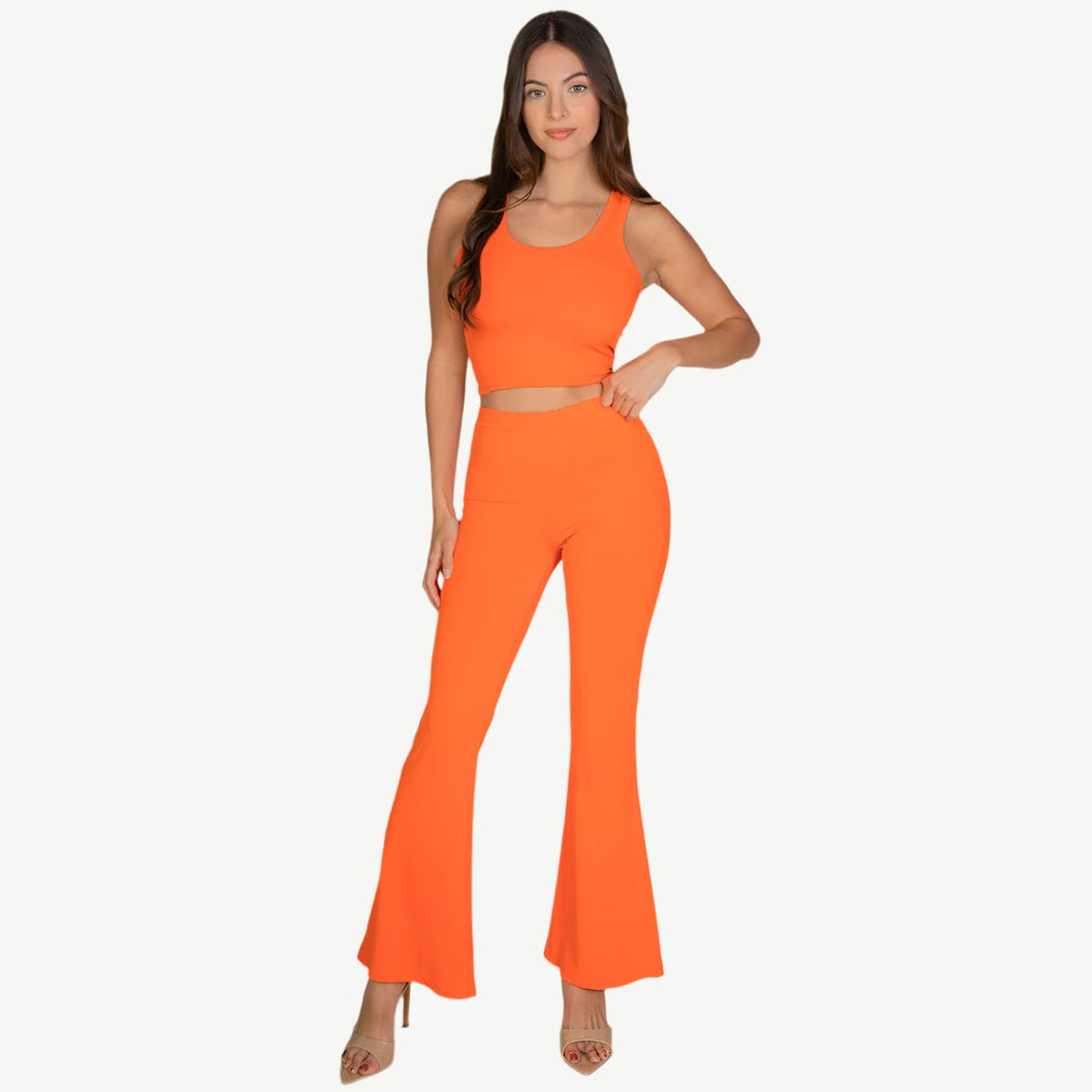 High Waisted Flare Pants