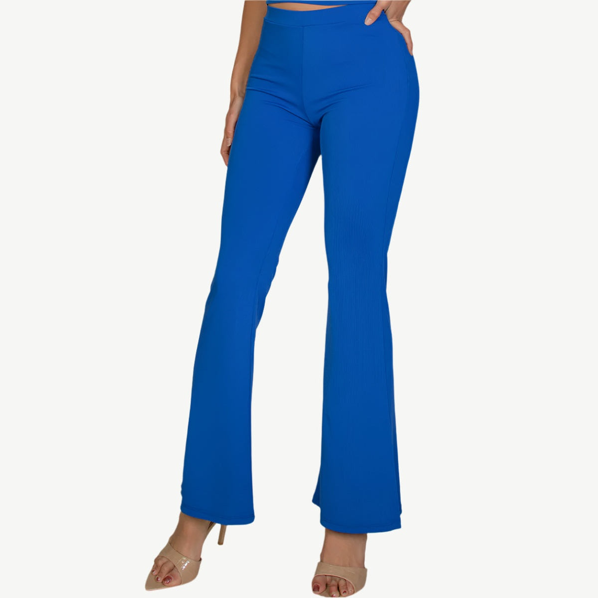 High Waisted Flare Pants