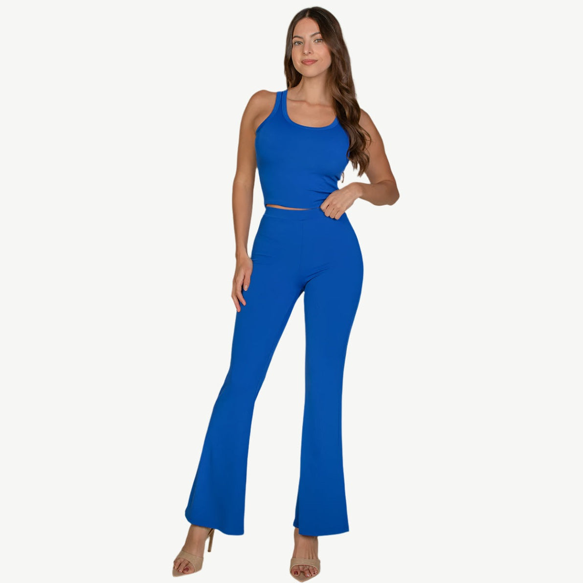High Waisted Flare Pants
