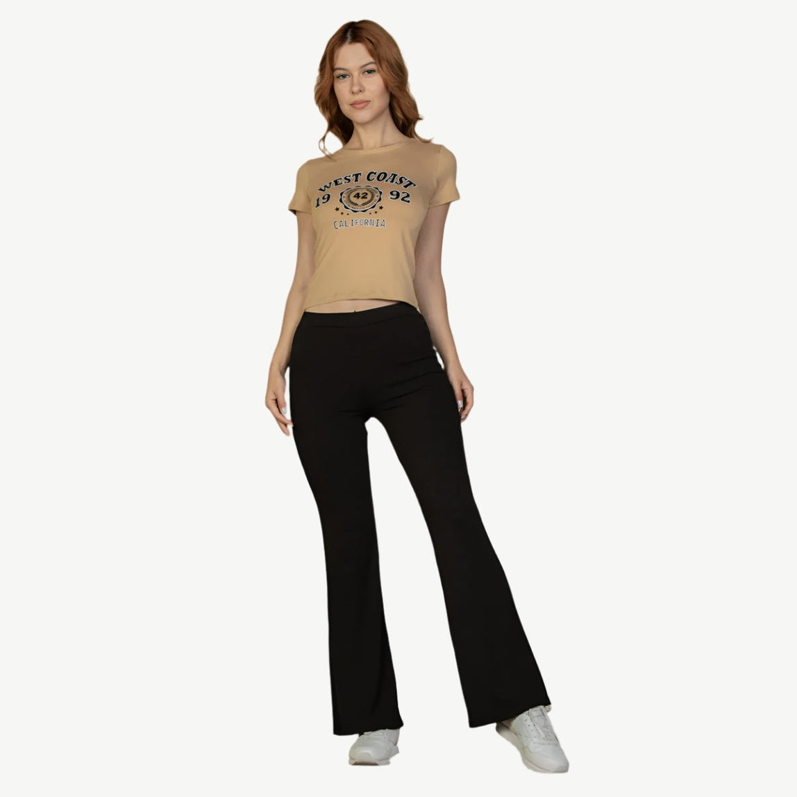 High Waisted Flare Pants