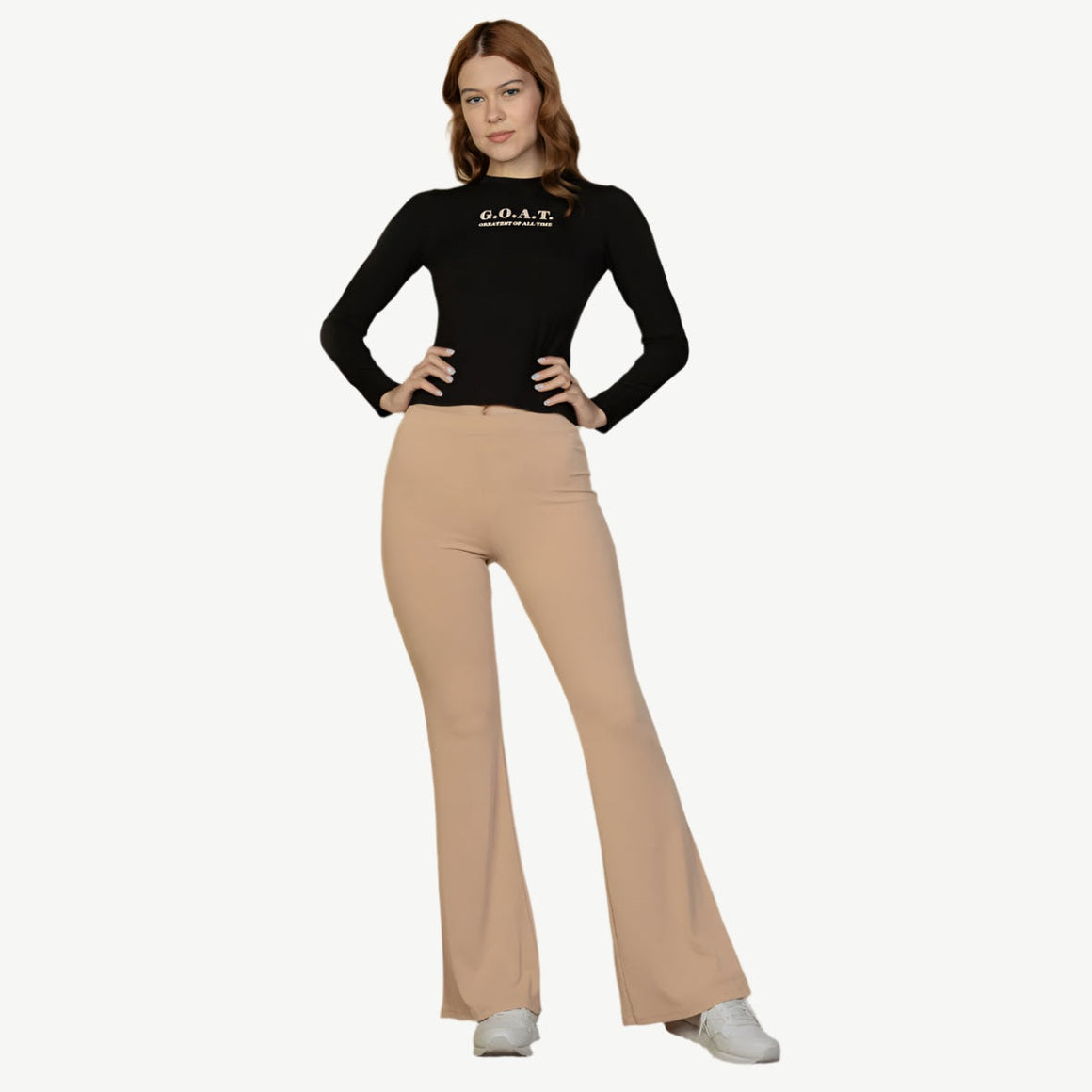 High Waisted Flare Pants