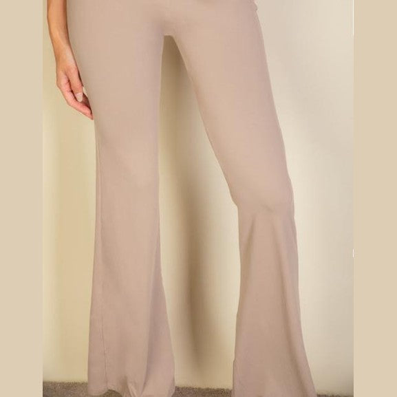 Solid Sleeveless Wide Leg Jumpsuit
