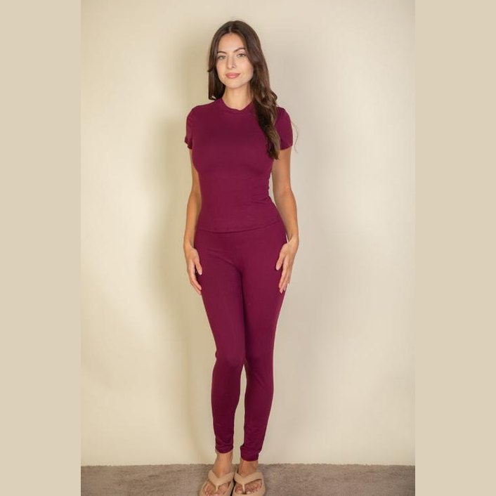 Basic Solid Leggings