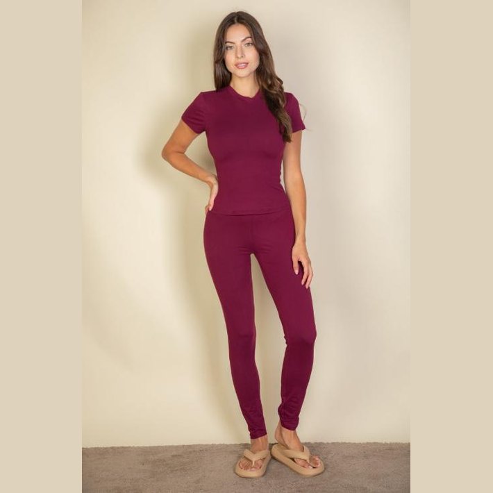 Basic Solid Leggings
