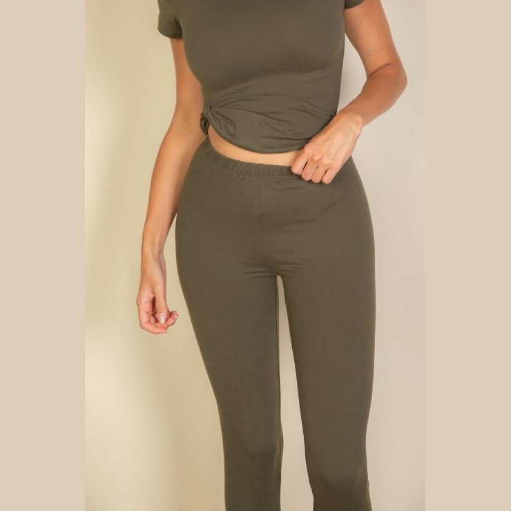 Basic Solid Leggings