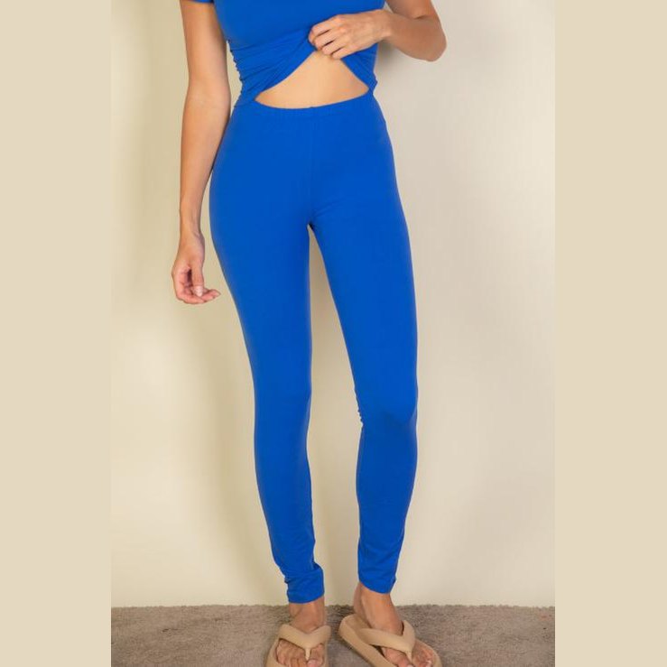 Basic Solid Leggings