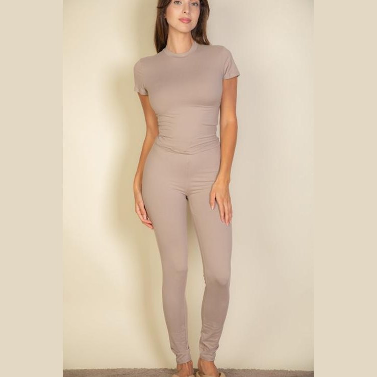 Basic Solid Leggings