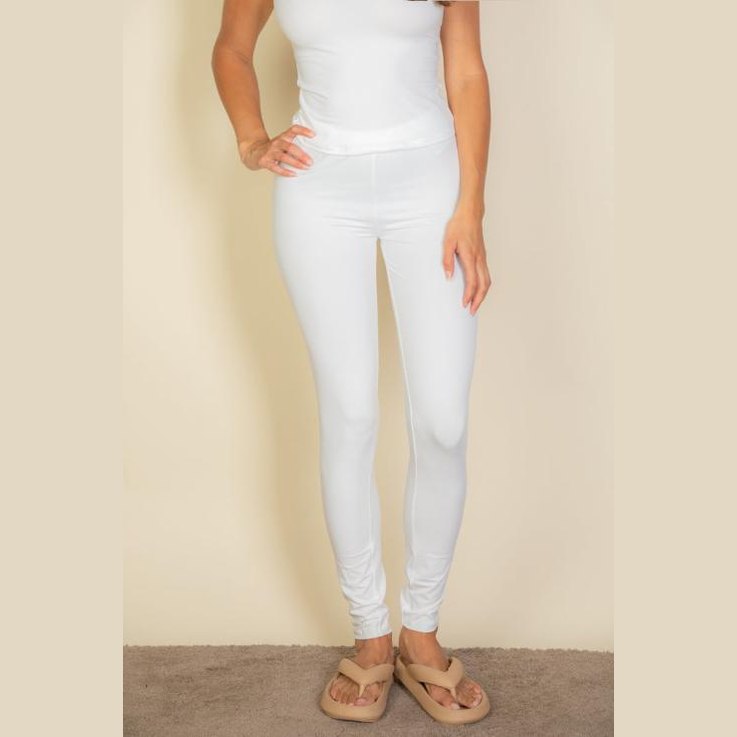 Basic Solid Leggings