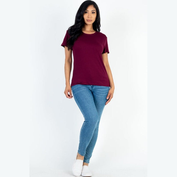 Basic Short Sleeve T-shirt