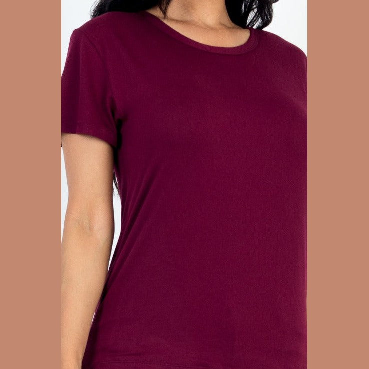 Basic Short Sleeve T-shirt