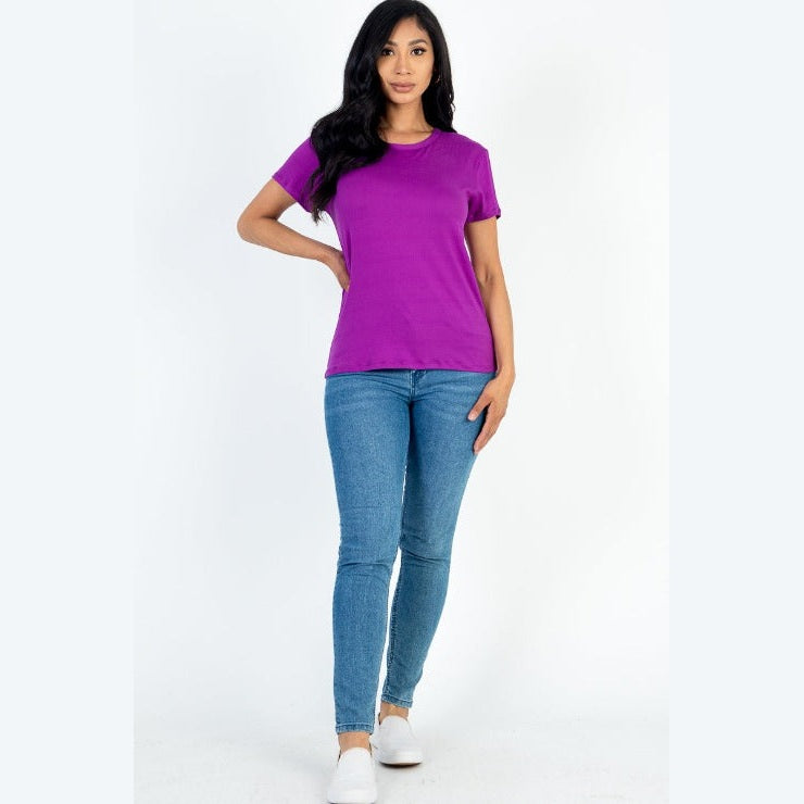 Basic Short Sleeve T-shirt
