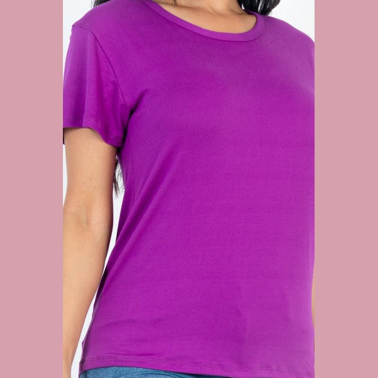 Basic Short Sleeve T-shirt