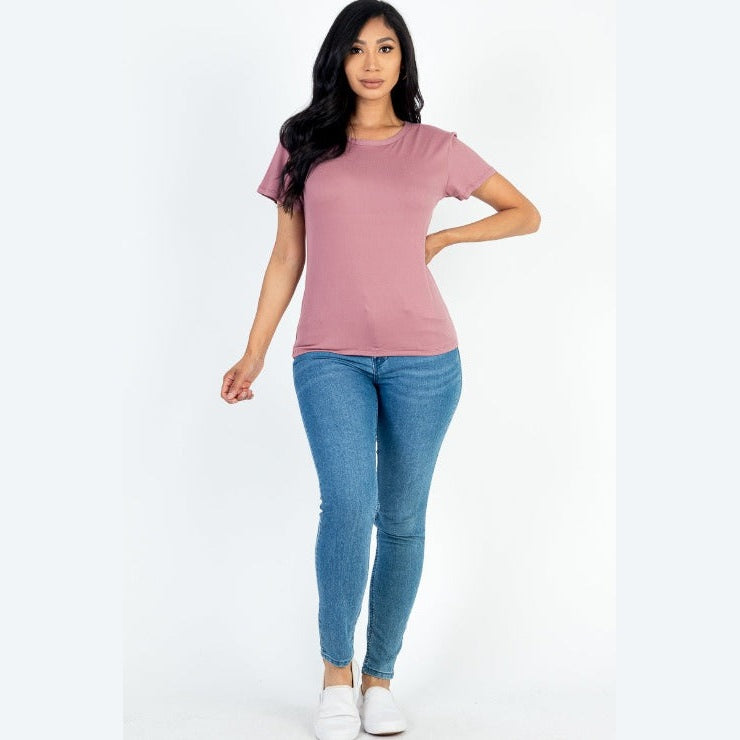 Basic Short Sleeve T-shirt