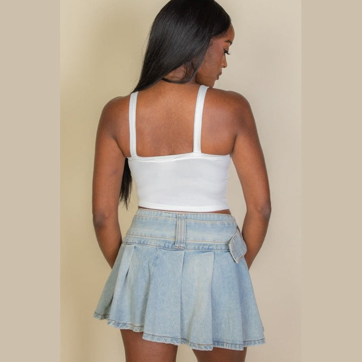 Solid Strap Tank Top