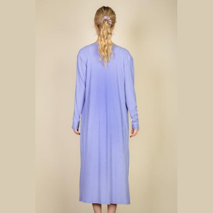 Ribbed Cardigan & Cami Midi Bodycon Dress
