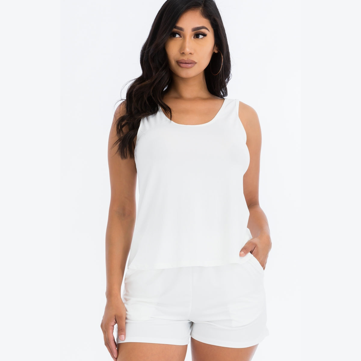 Comfy Tank Top & Shorts Set