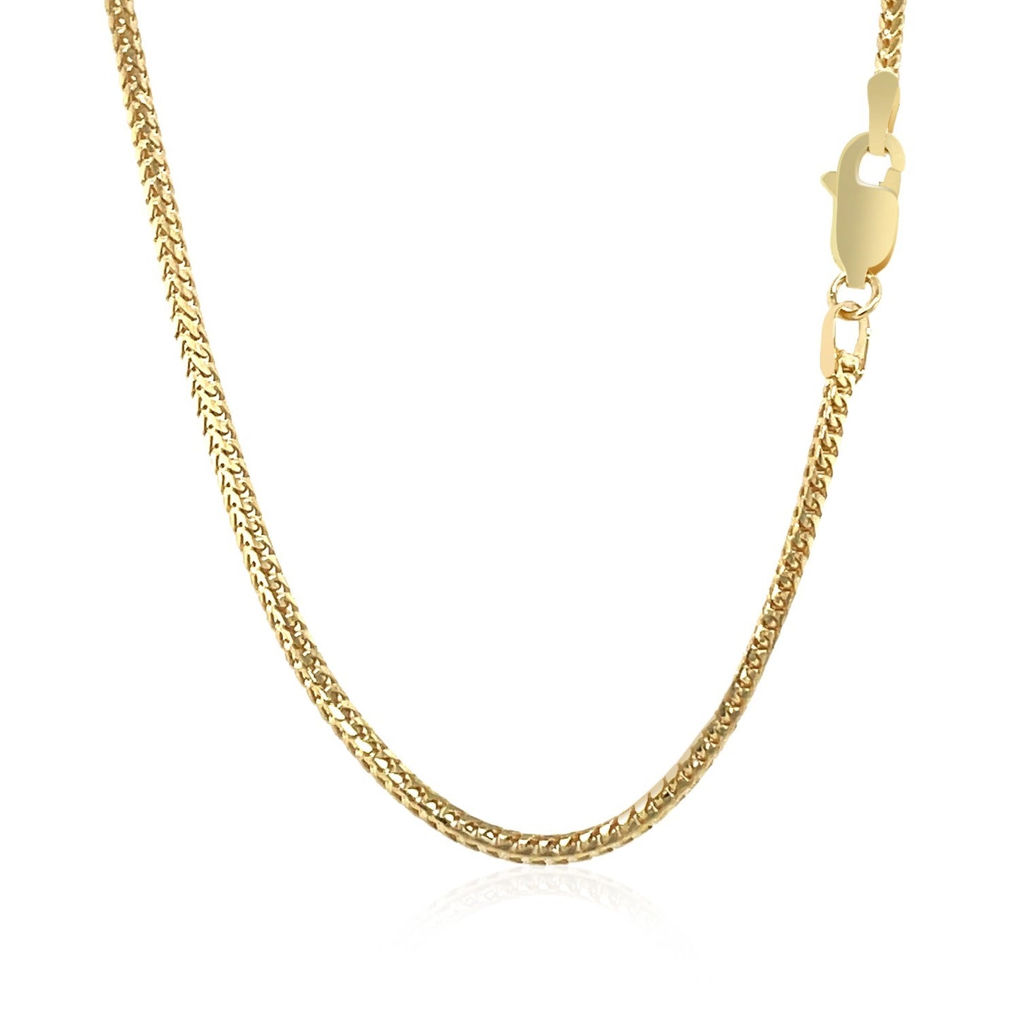 18k Yellow Gold Franco Chain (1.60 mm)
