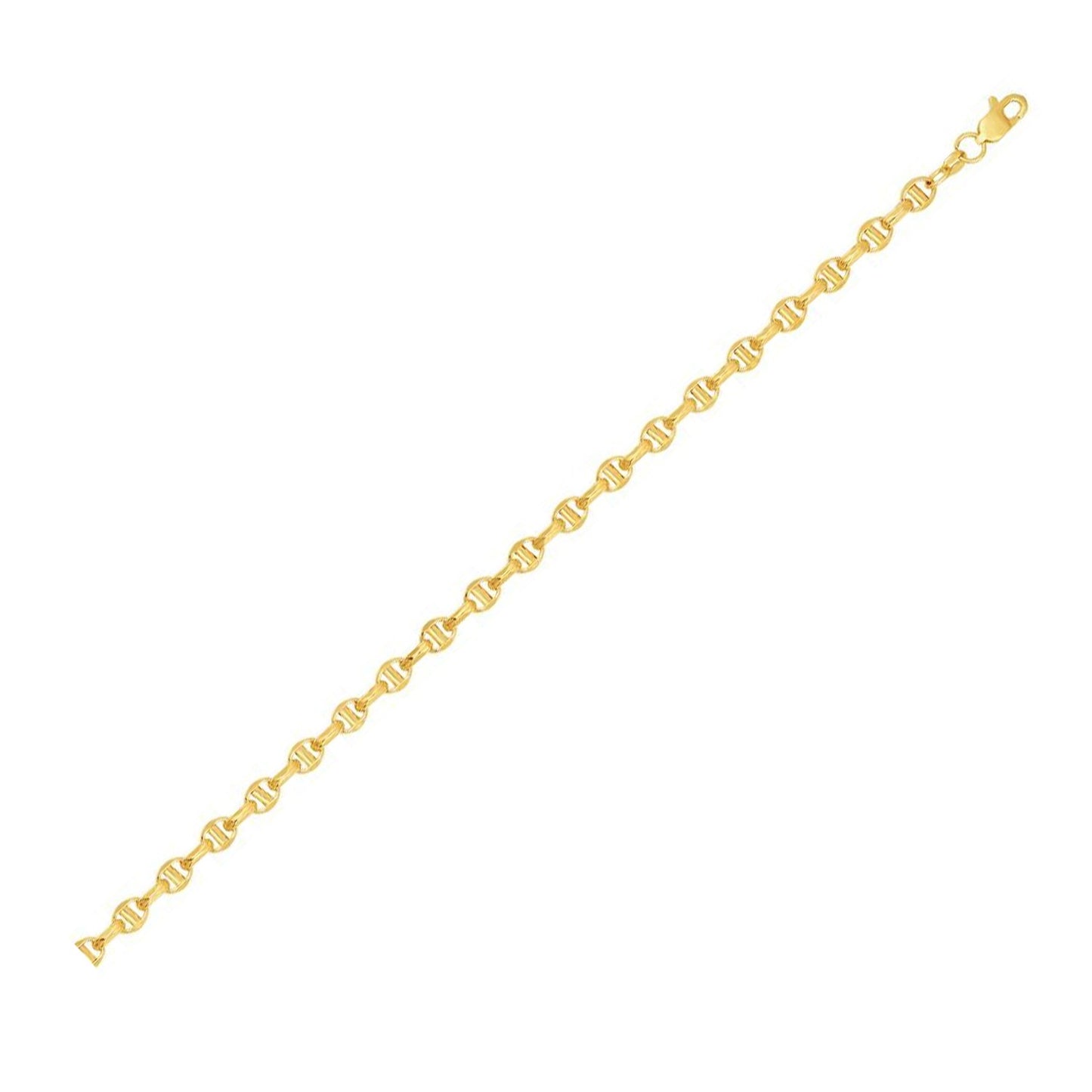 14k Yellow Gold Lite Anchor Chain (4.10 mm)