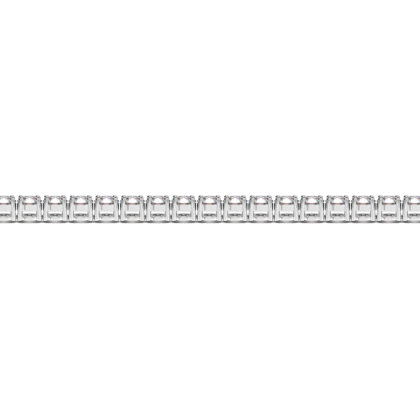Lab Grown Round Diamond Tennis Bracelet in 14k White Gold (6 cctw F/G VS2/SI1)