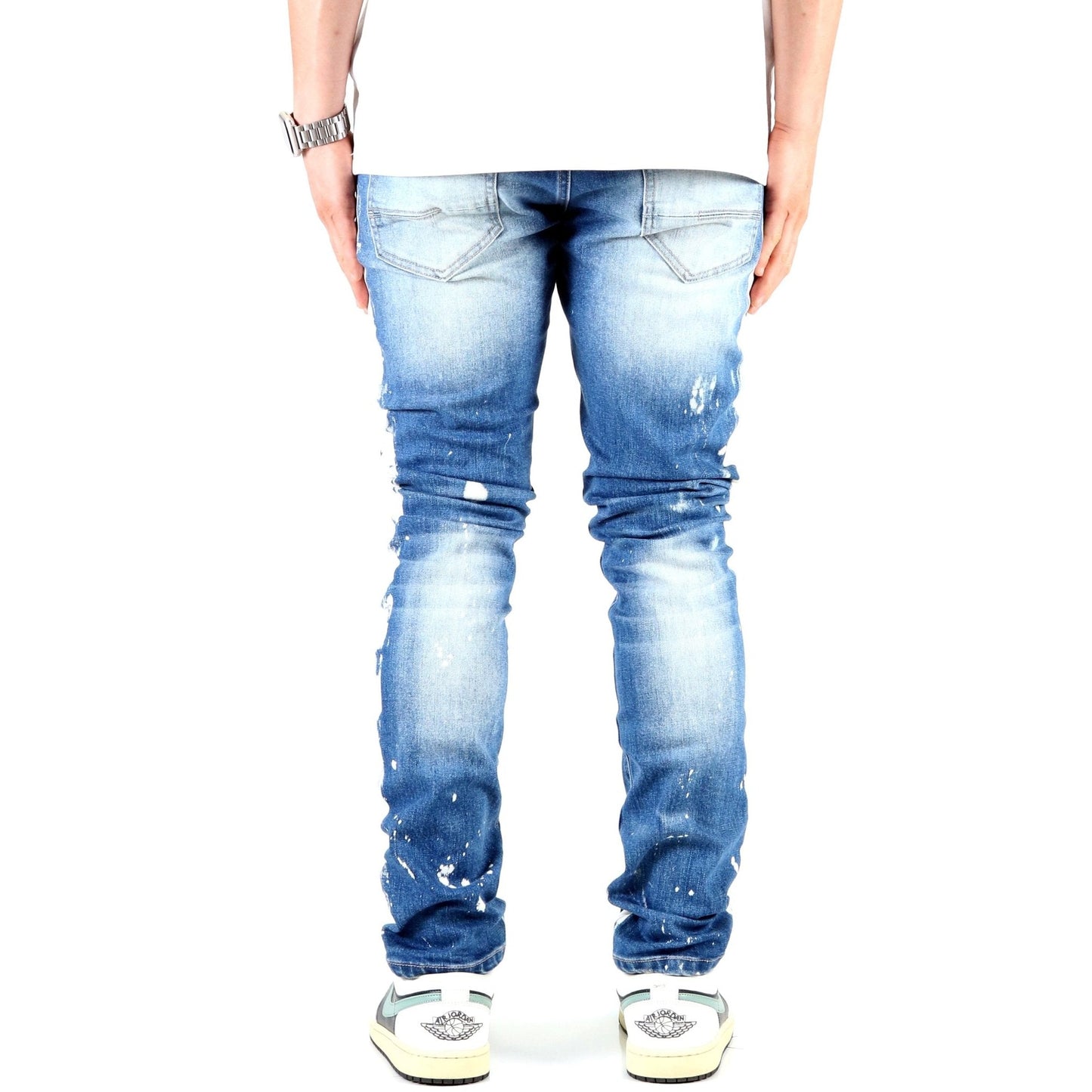 Men's Premium Heavy Washed Skinny Denim Pants
