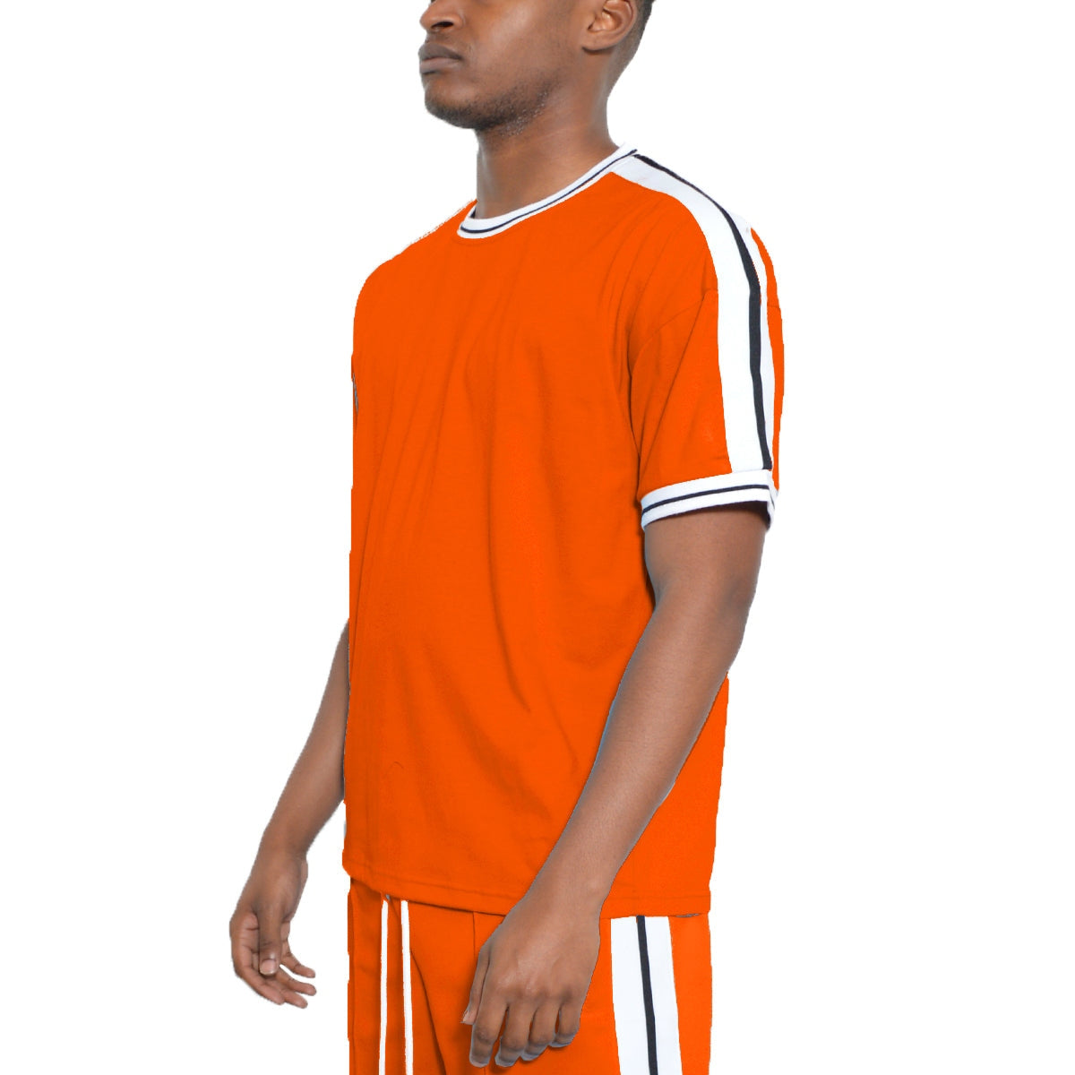 Solid Side Stripe TShirt-9