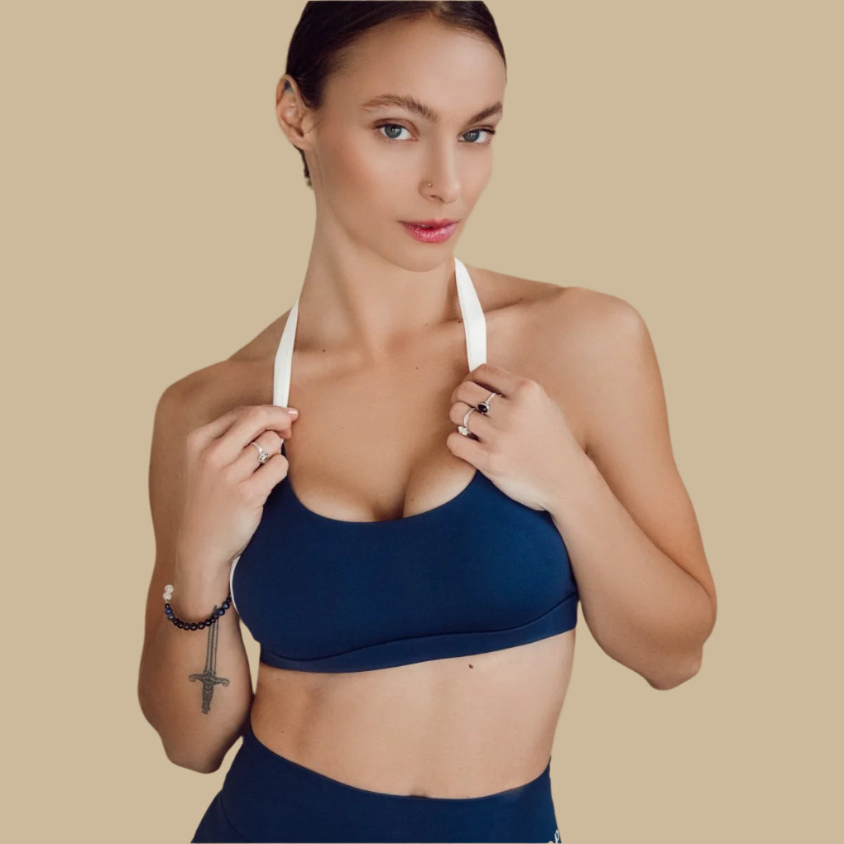Backless Halter Top