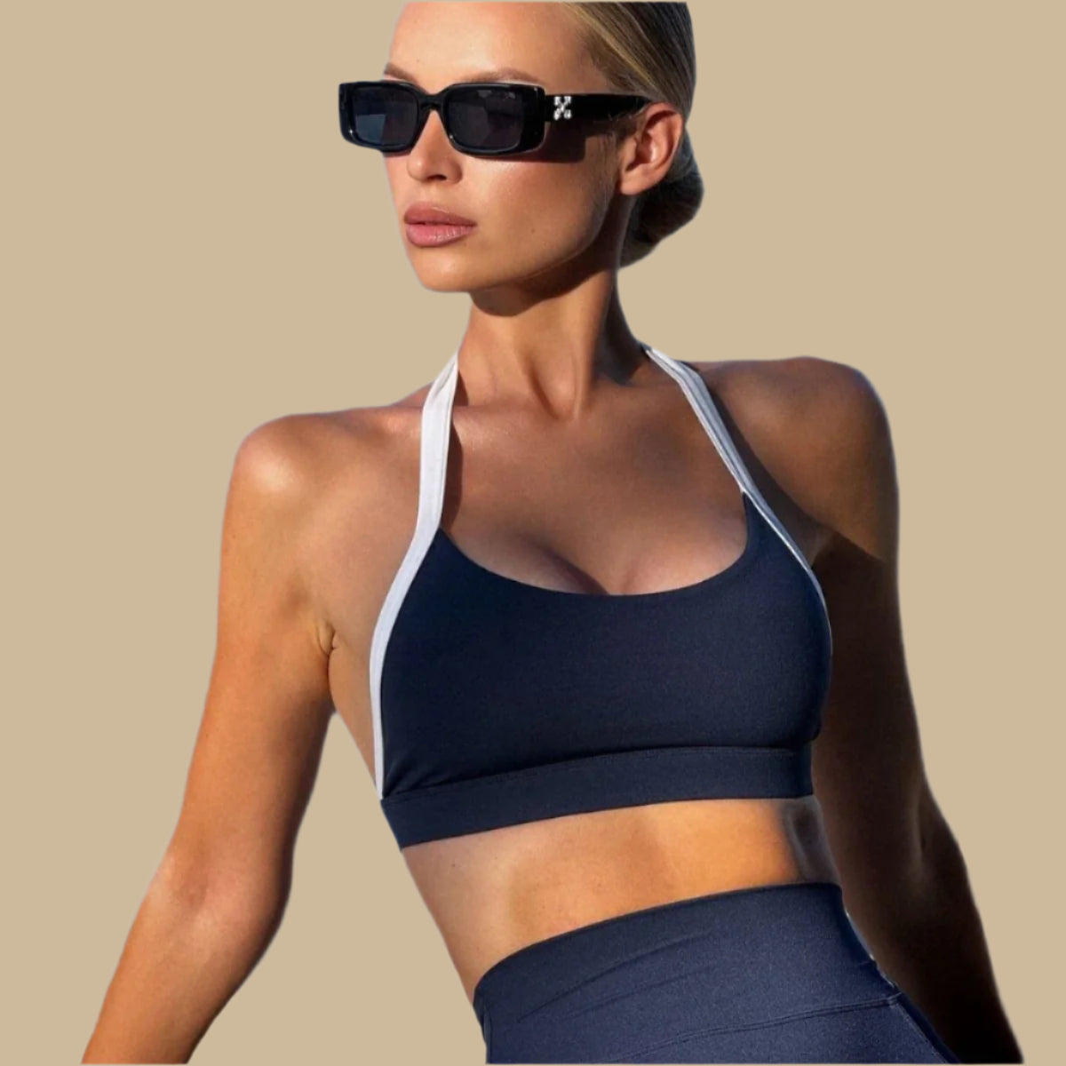 Backless Halter Top