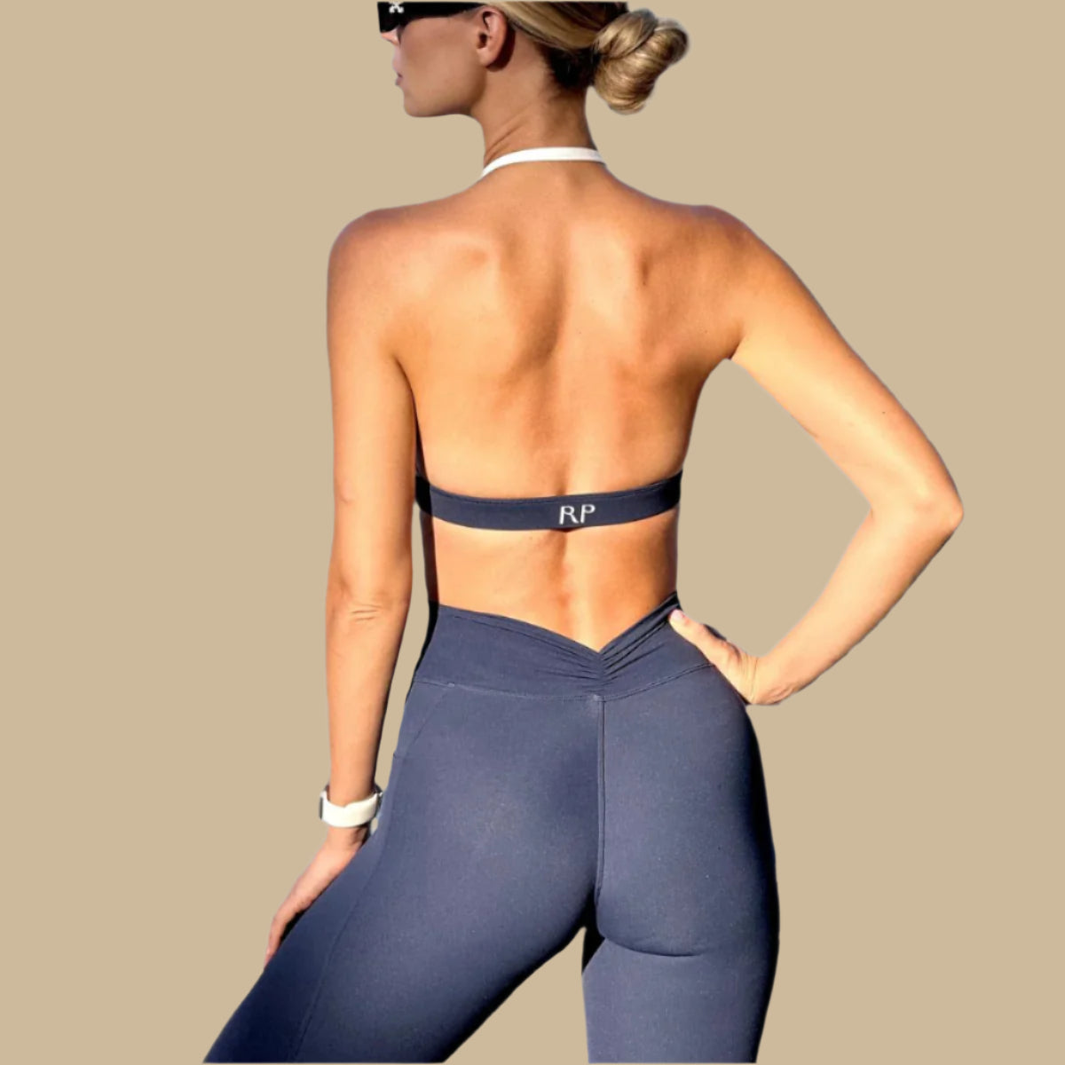 Backless Halter Top