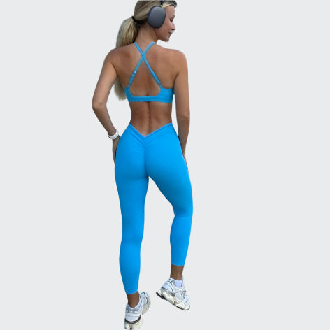 V Back Leggings