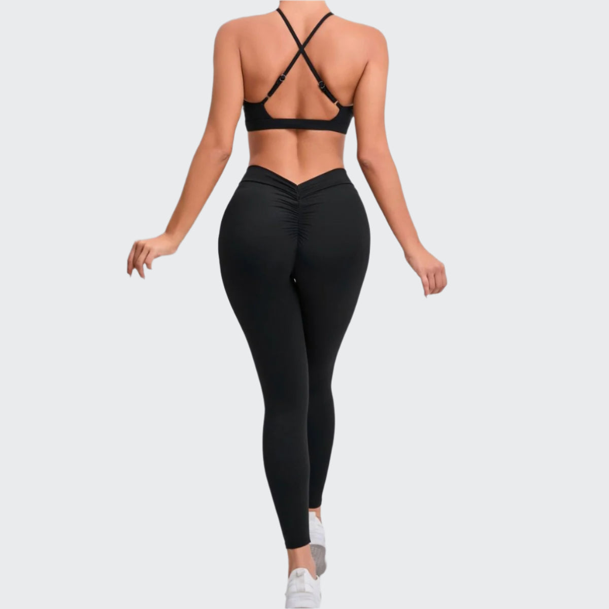 V Back Leggings
