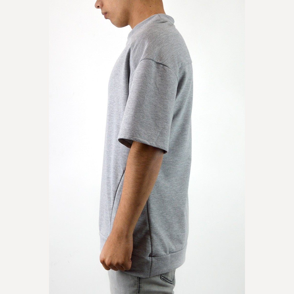 Reverse French Terry Tee-2
