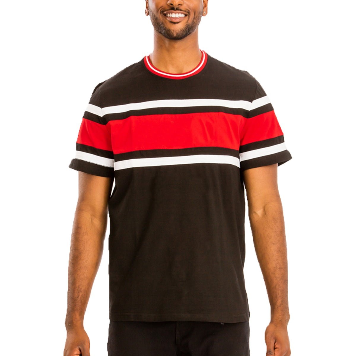 Vertical Color Block Tee