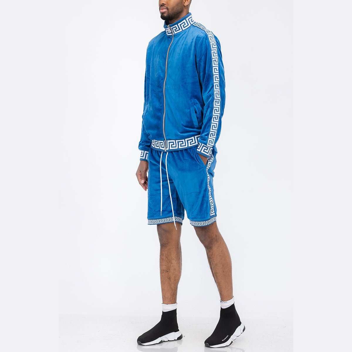 Status Velour Short Set