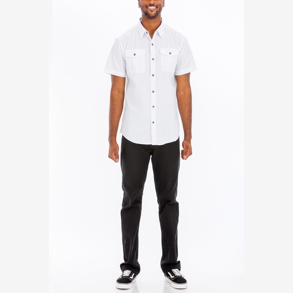 Classic Two Pocket Button Down
